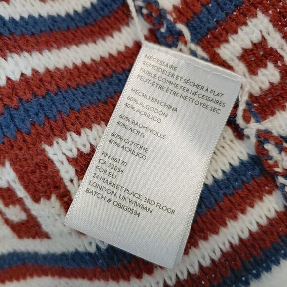 Urban Outfitters Kassi Stripe Open Front Cardigan Sweater Sz XS - Picture 4 of 6